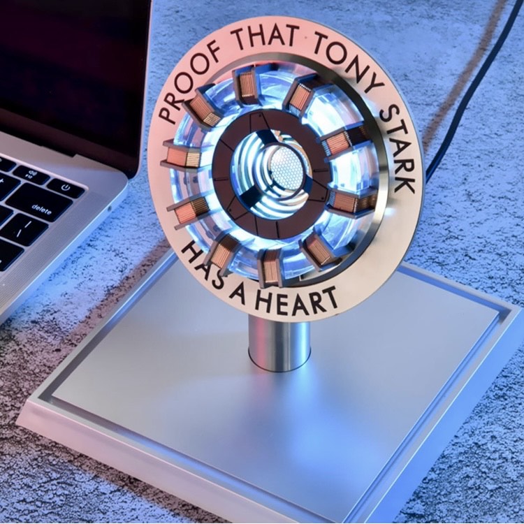 Lámpara LED - Diseño Reactor de Tony Stark