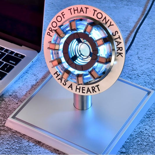 Lámpara LED - Diseño Reactor de Tony Stark